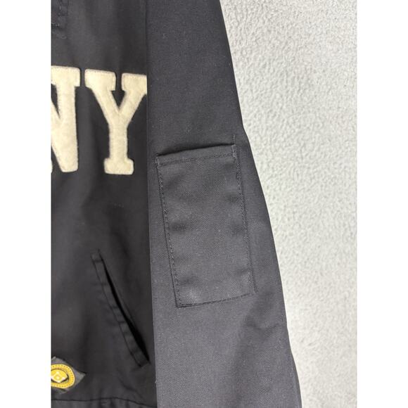 Ebbets Field Hebrew Orphan Asylum Jacket Men’s XL Black Quilted Zip Baseball NYC - Picture 12 of 16